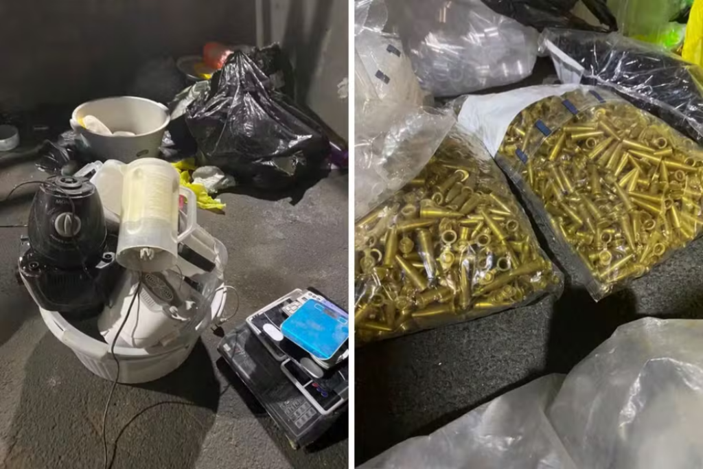 GCM apreende 120 quilos de drogas, duas armas e munições e prende cinco pessoas em uma casa na Vila Iracema, em São José dos Campos.