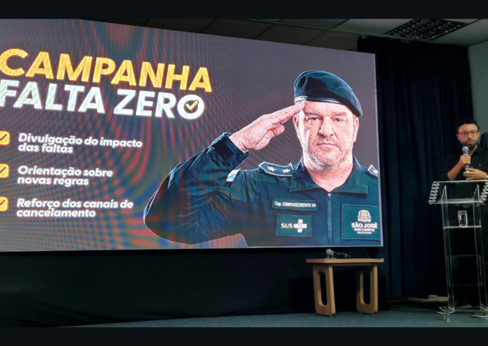 Prefeitura de São José dos Campos lança o Programa Falta Zero para reduzir faltas em consultas, exames e cirurgias e liberar vagas na rede municipal de saúde.