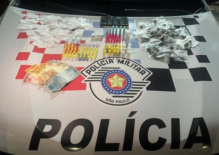 Homem é preso por tráfico de drogas na região sudeste de São José