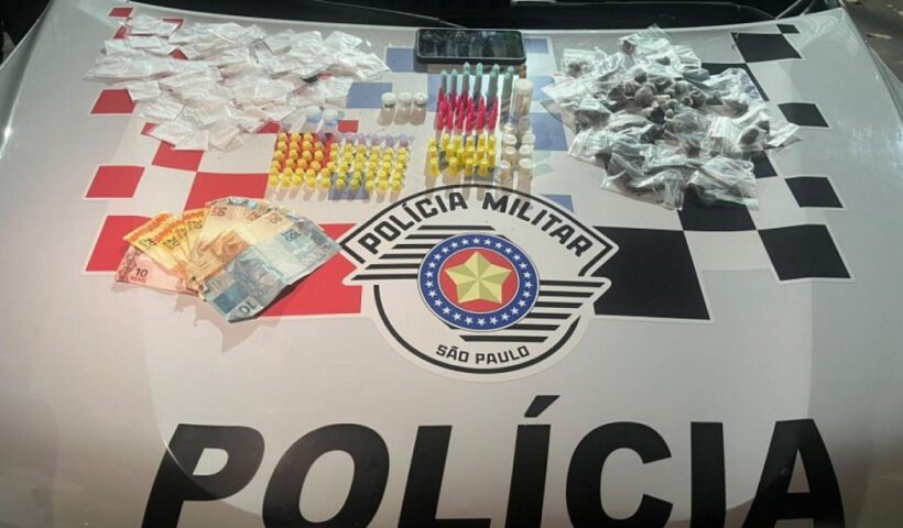 Homem é preso por tráfico de drogas na região sudeste de São José