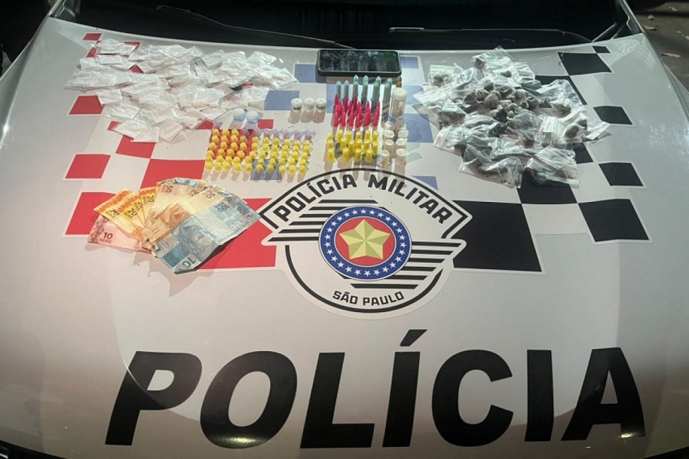 Homem é preso por tráfico de drogas na região sudeste de São José
