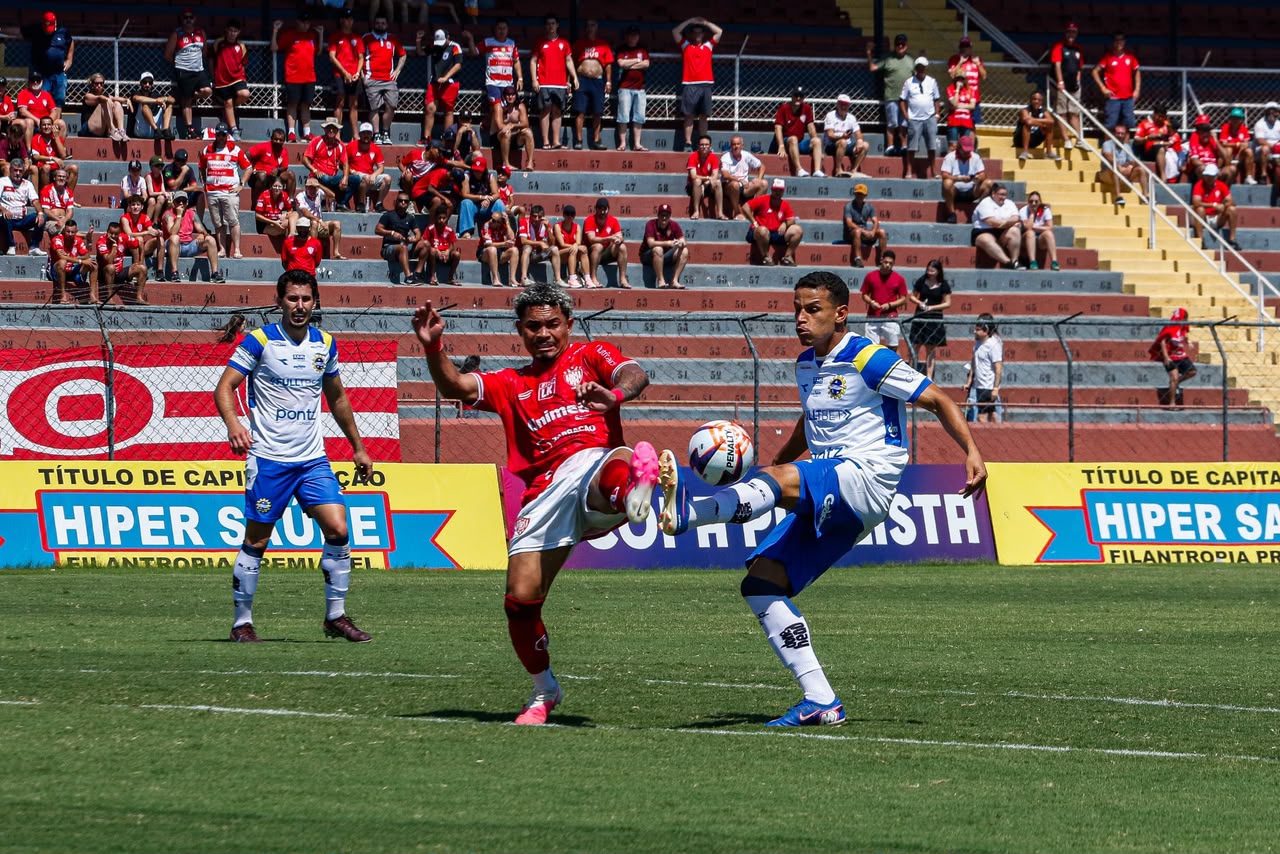 Jogo entre Noroeste e São José EC pelo primeiro jogo das semifinais da Copa Paulista