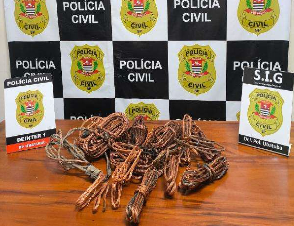Polícia prende comerciante por receptação de cobre em Ubatuba