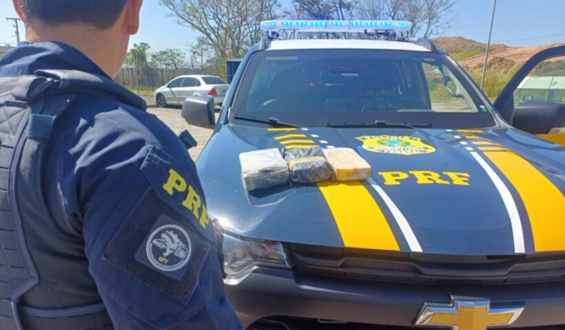 Apreensão de drogas na Dutra em Jacareí