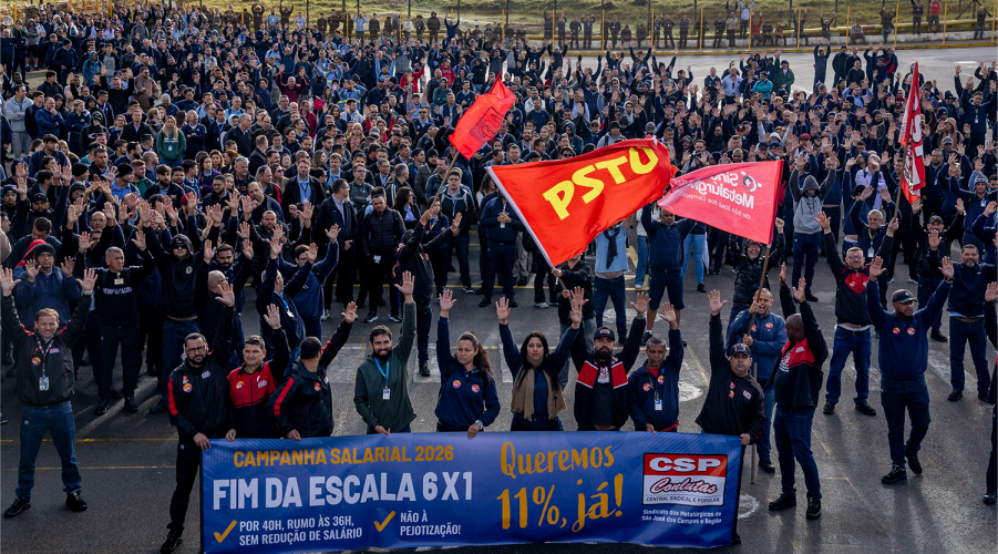 Trabalhadores da GM realizam paralisação de duas horas em São José dos Campos
