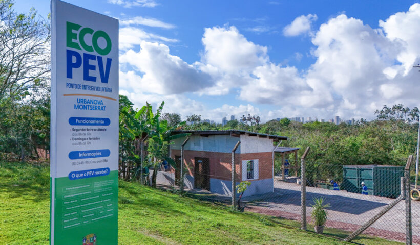 A cidade também terá novos pontos para descarte em locais estratégicos