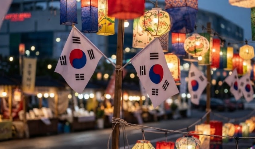 Festival Sabores e Luzes da Coreia acontece de graça em São José dos Campos entre 25 e 27 de setembro, com K-pop, gastronomia e 2.500 lanternas.