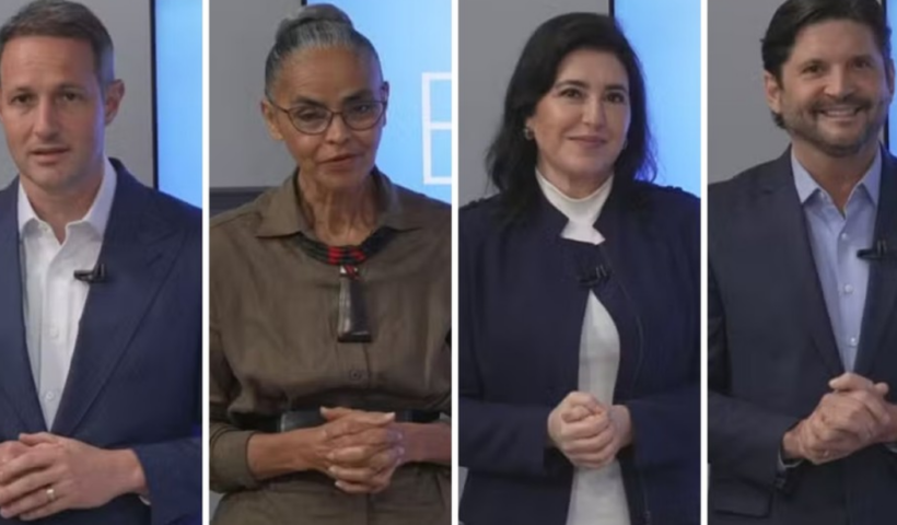 Marina Silva tem 15% das intenções de voto para o Senado em São Paulo, seguida por Simone Tebet, com 14%, segundo o Datafolha.