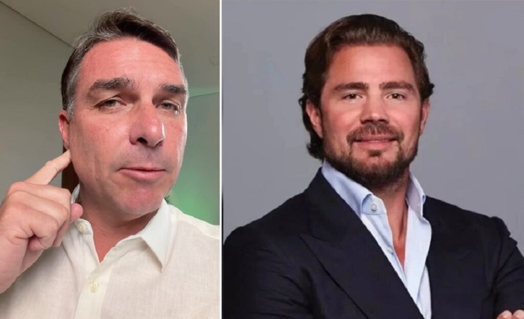 PF aponta Flávio Bolsonaro como “usuário master” em conta ligada a Vorcaro