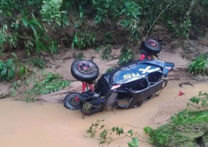 Adolescente de 15 anos morre após buggy ser arrastado por enchente em Santa Branca
