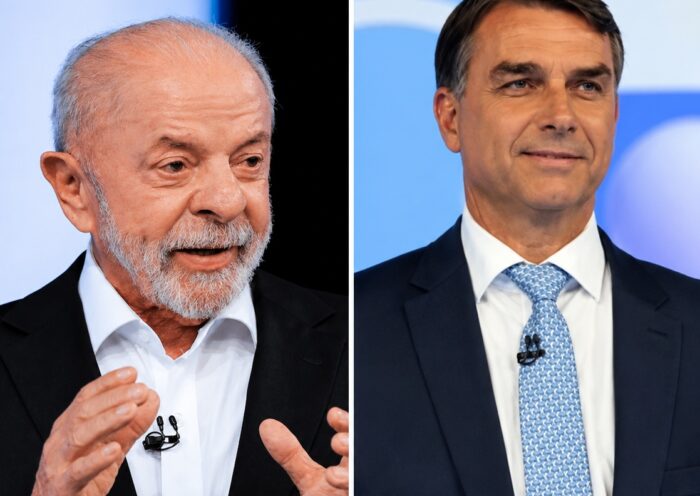 'Nove dedos' e 'miliciano': Lula e Flávio trocam ataques em debate da Globo
