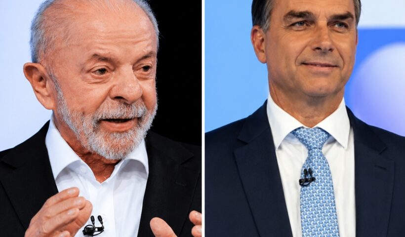 'Nove dedos' e 'miliciano': Lula e Flávio trocam ataques em debate da Globo