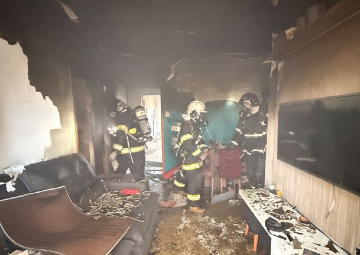 Incêndio em máquina de lavar destrói apartamento na Zona Sul de São José dos Campos
