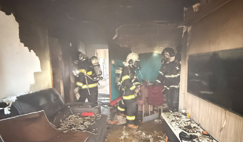 Incêndio em máquina de lavar destrói apartamento na Zona Sul de São José dos Campos