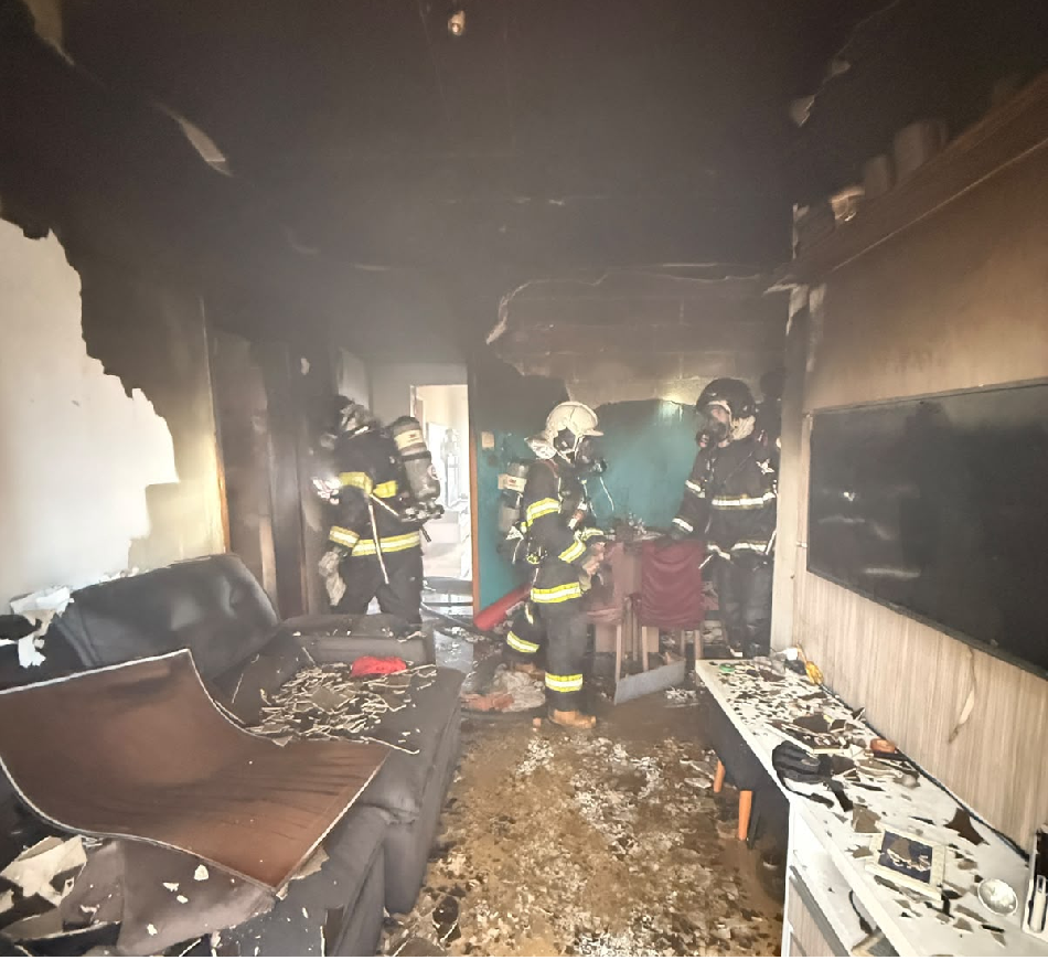 Incêndio em máquina de lavar destrói apartamento na Zona Sul de São José dos Campos