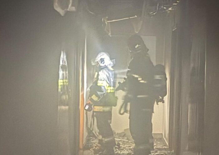 Após fogo em tapete, incêndio destrói apartamento em Pinda