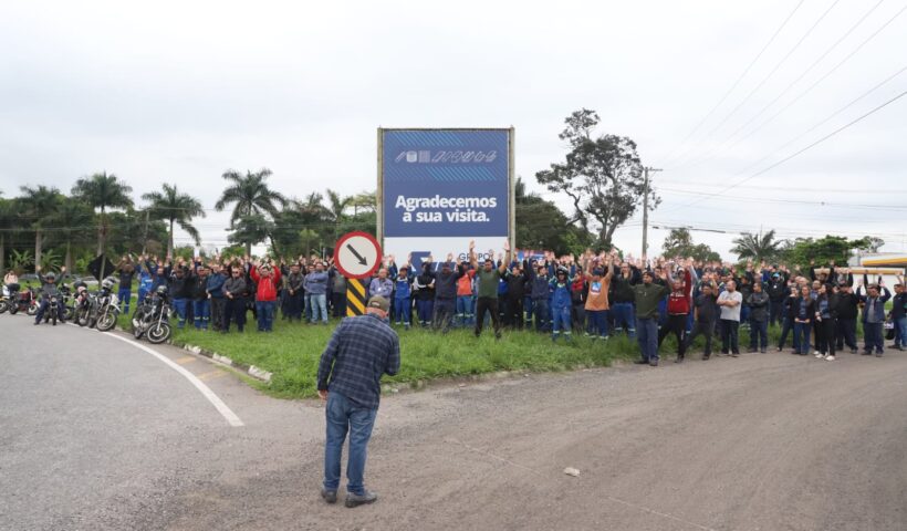 Trabalhadores da GV do Brasil entram em greve em Pindamonhangaba