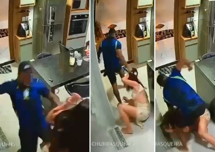Homem é preso suspeito de tentar jogar mulher do 3º andar em São José dos Campos