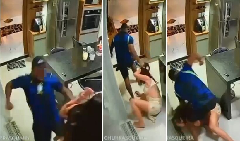 Homem é preso suspeito de tentar jogar mulher do 3º andar em São José dos Campos