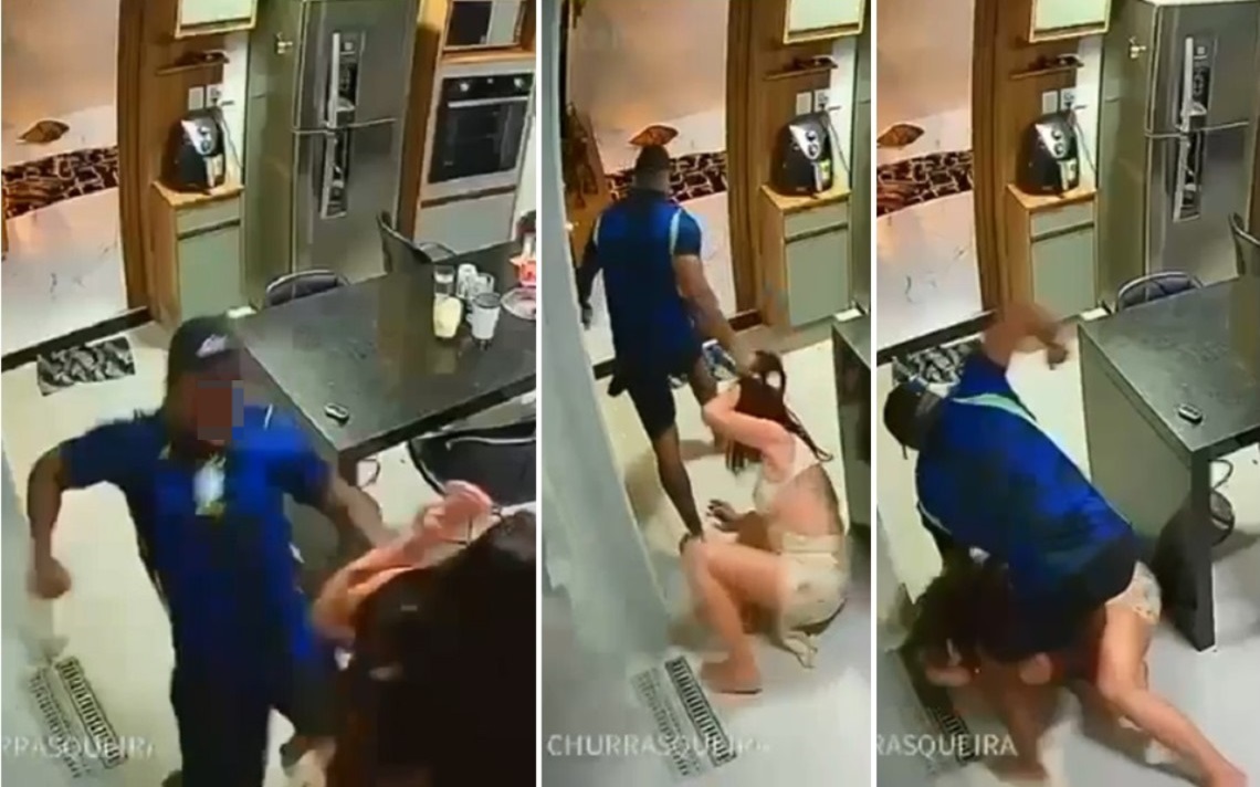 Homem é preso suspeito de tentar jogar mulher do 3º andar em São José dos Campos
