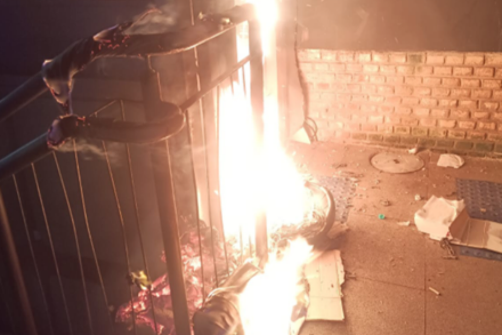 Homem de 19 anos é preso suspeito de provocar incêndio em imóvel no Centro de Caçapava. Polícia Civil solicita prisão preventiva.
