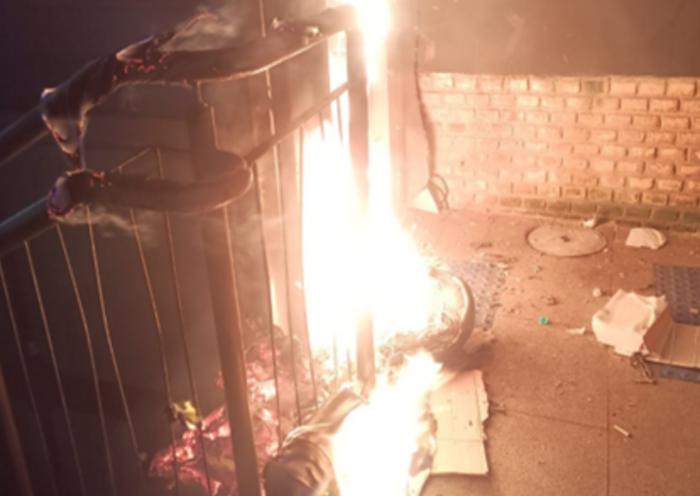 Homem de 19 anos é preso suspeito de provocar incêndio em imóvel no Centro de Caçapava. Polícia Civil solicita prisão preventiva.