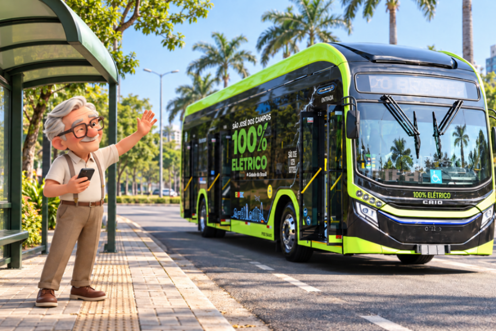 Prefeitura de São José dos Campos lança consulta de horários e itinerários das 101 linhas de ônibus municipais pelo WhatsApp.
