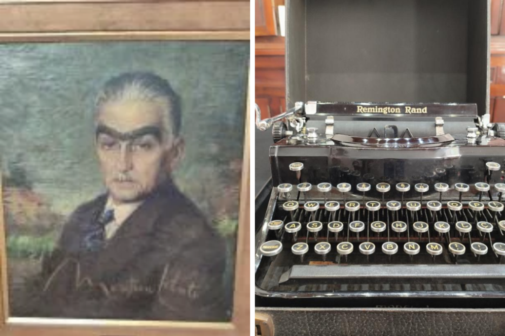 Taubaté inaugura exposição sobre Monteiro Lobato com mais de 80 itens pessoais, quadros, objetos familiares e imagens