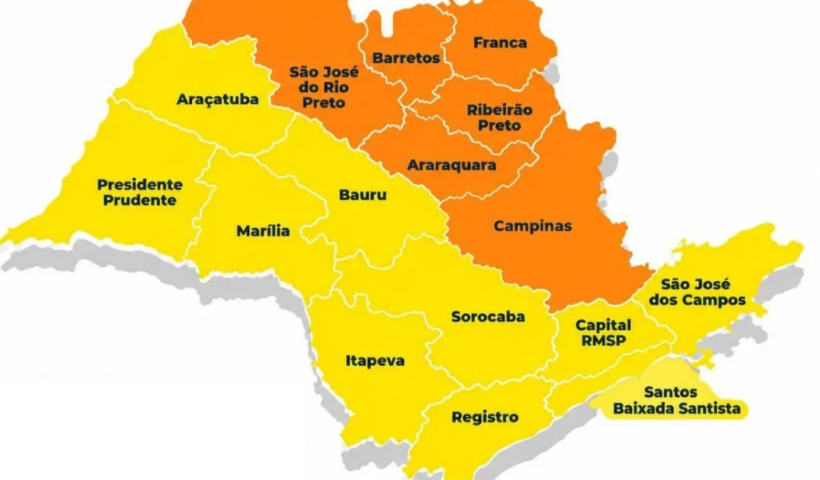 Defesa Civil prevê temporais em São Paulo nesta quarta e quinta-feira, com chuva forte, raios, ventos e risco de alagamentos.