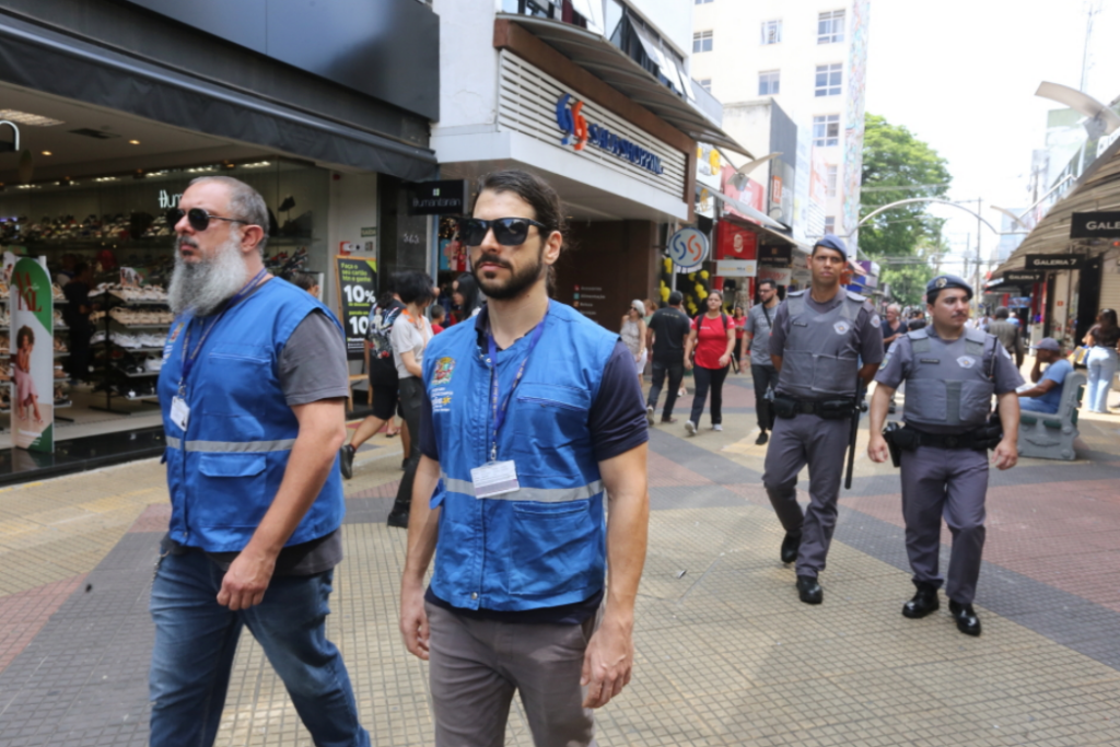 São José dos Campos reforça a segurança no Calçadão e Centro com operação especial até o feriado de 12 de outubro.